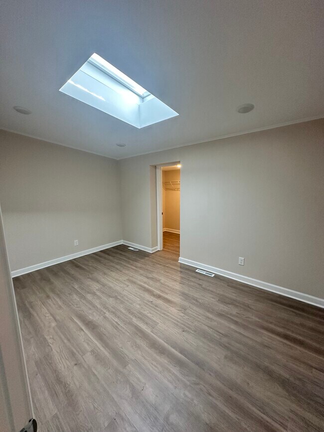 Bedroom 2 w/ Walk in Closet & Skylight (automatic shade attached) - 437 Franklin St