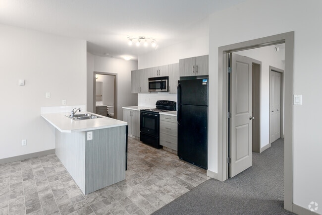 2 chambres, 2 salles de bain - 888 pi² - Cuisine - 2020 Apartments