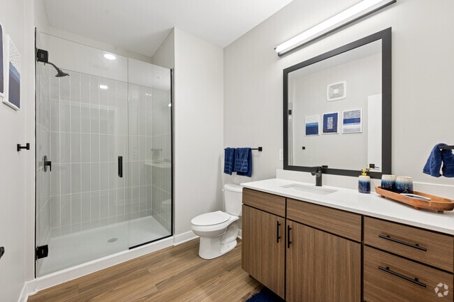 Model - 1BR, 1BA - 757SF - Bathroom