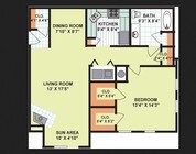 1BR/1BA