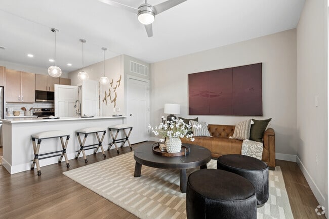 The Charismatic - 1BR, 1BA - 795SF - Living Room