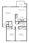 2BR/1BA