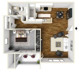 Gable floor plan The Bailey At Amazon Creek