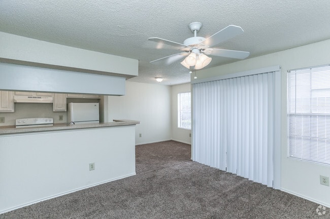 Kitchen/Living Area - The Colony Apartments