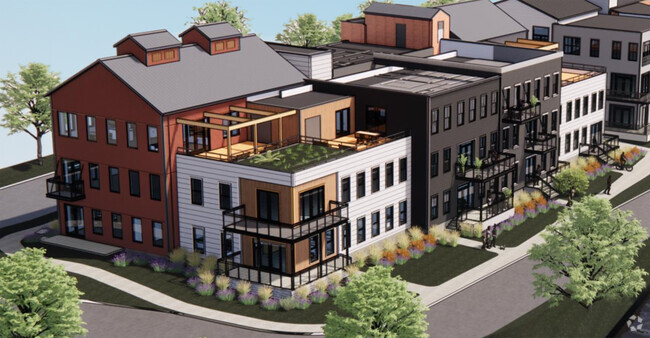 Projected look of building - Westport Crossing Rental