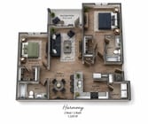 Harmony - 2 Bedroom/2 Bath