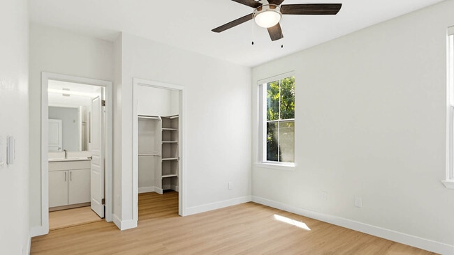Bedroom with Hard Surface Flooring