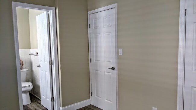 left door to bathroom right door to Livingroom