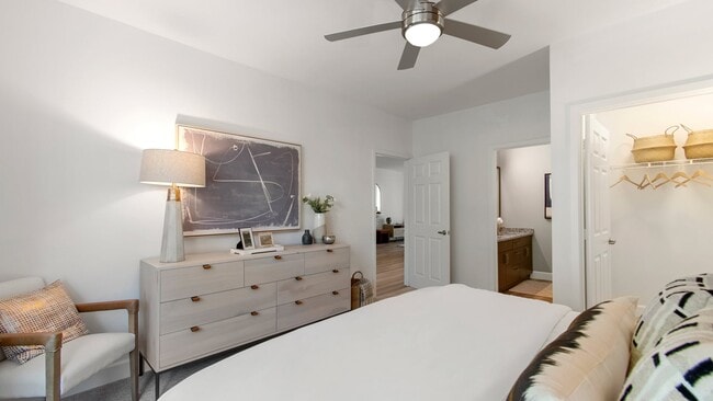 Spacious primary bedrooms feature walk-in closets and convenient ensuite bathrooms