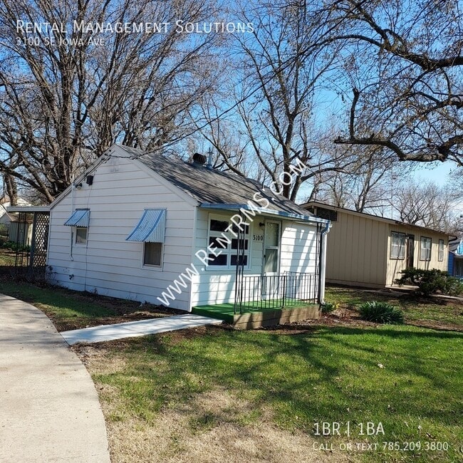 3100 SE Iowa Ave 1 BED/1 BATH Rental House Rental in Topeka, KS
