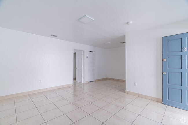 1BR, 1BA Unit 3 Living Room