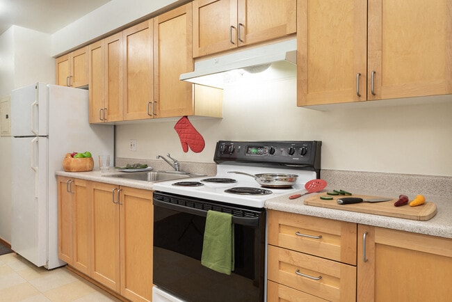 Modern Kitchen - Stewart Court Apartments