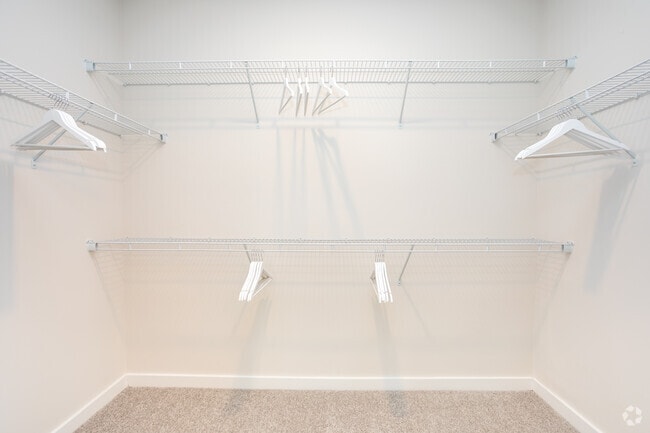 2BR, 2BA - 1150SF B2 - Walk-In Closet