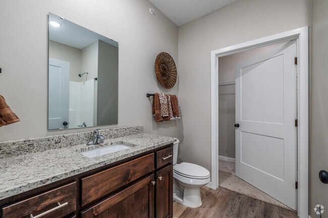 2 habitaciones, 2 baños, 950 pies cuadrados - Baño 1
