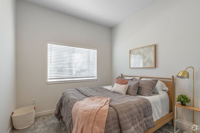 2BR, 2BA, - 1027SF, - Bedroom 02