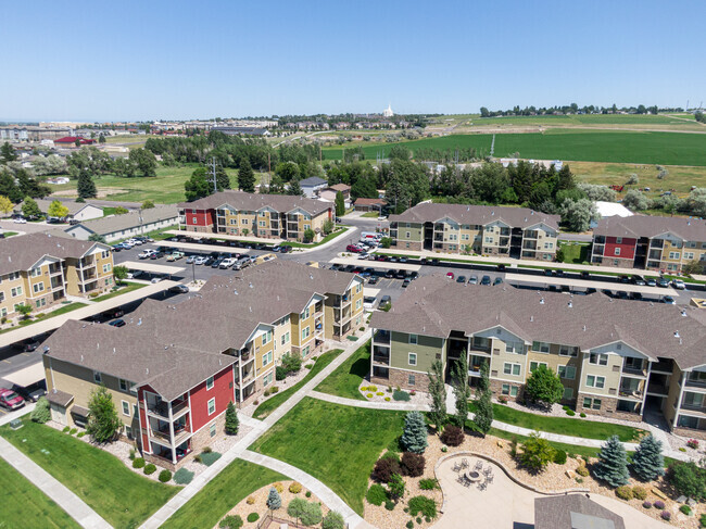 Aerial Shot - Mesa Falls Apartments