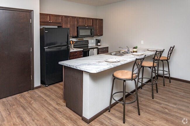 1BR, 1BA - 573SF - Wheatgrass Village I