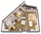 Futura 3D Floor Plan
