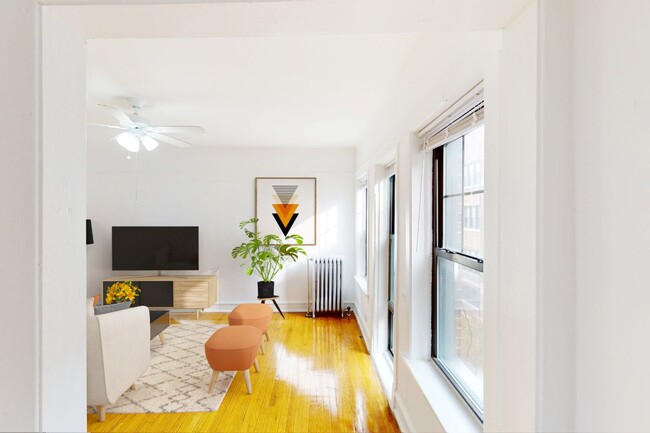 Dining/Living room - 5202-5210 S. Cornell Avenue Apartments