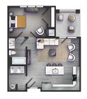 A1 Phase 2 One Bedroom 700 spft