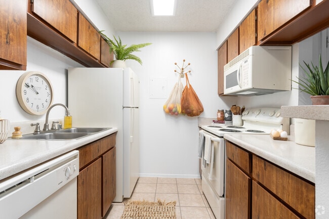 1BR, 1BA - 551SF - Kitchen