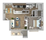 A2_1Bed_1Bath_835 Sq Ft