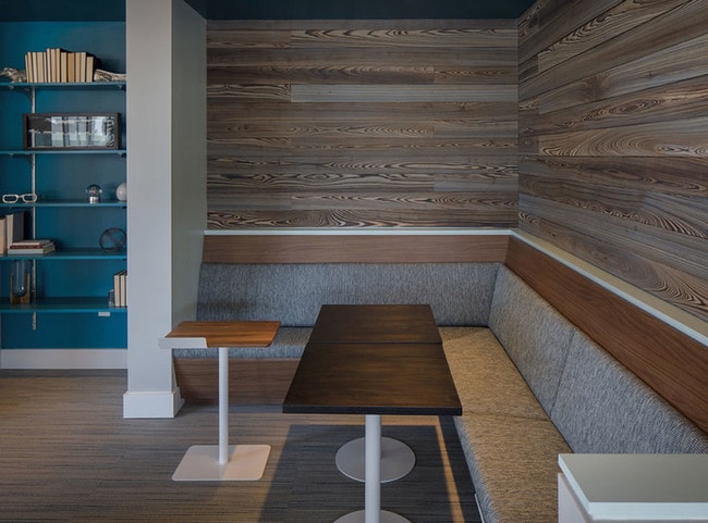 Clubroom with working or study spaces
