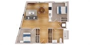 C1 - 2-Bedroom Premium