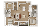 c1 floor plan Solis Dresden Village