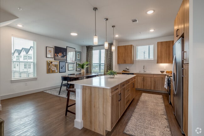 TH4 (Brown) 3BR, 3.5BA - 1,685SF - Kitchen - Victoria Row
