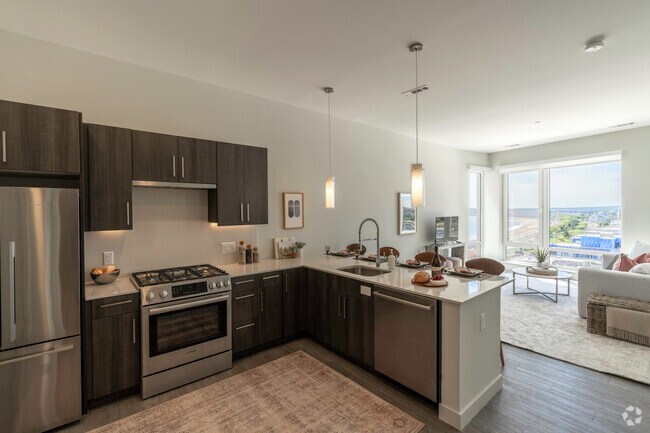 1BR 1BA - 721SF - Kitchen - The Robinson