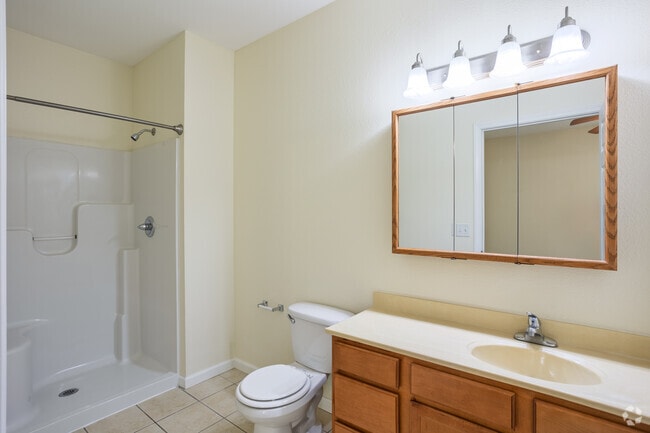 2BR, 2BA - 1033SF - Primary Bathroom