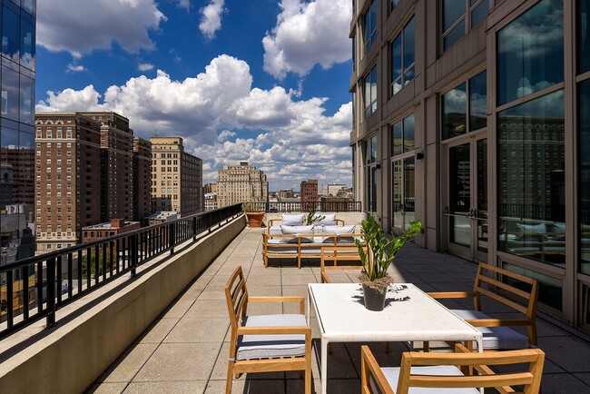 Community terrace - The St James Apartments