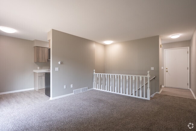 1BR, 1BA - 1,098SF - Living Room - The Neighborhood at Englewood