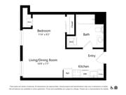 S5 | Studio | 390 SF