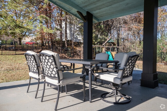 Gazebo Seating - Whispering Trace Apartments