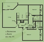 2BR/2BA