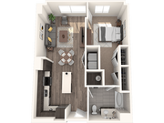 Ab6 1 Bedroom, 1 Bathroom