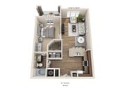 1 Bedroom | 1 Bath | 761 SF