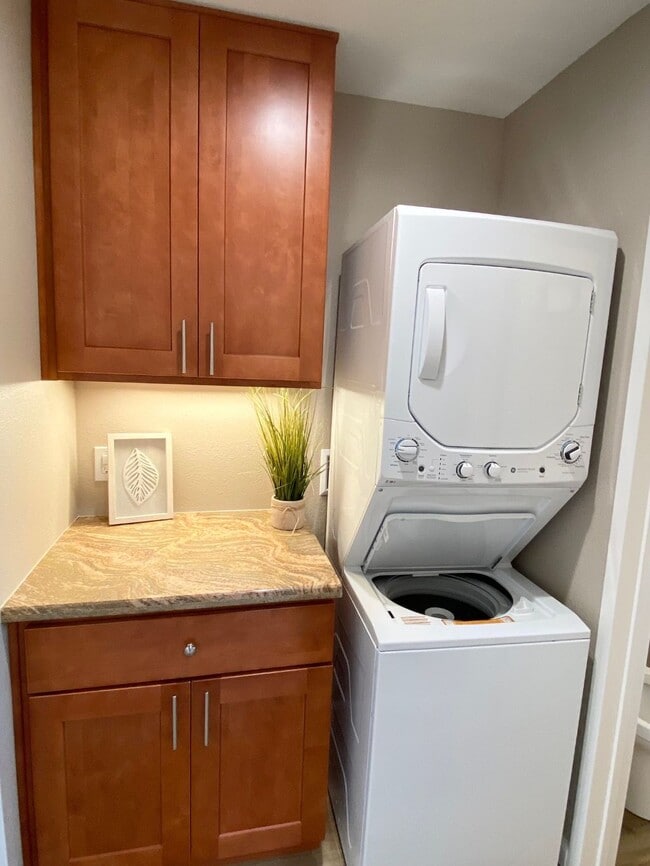 In-Unit washer & Dryer - The Court Apartments