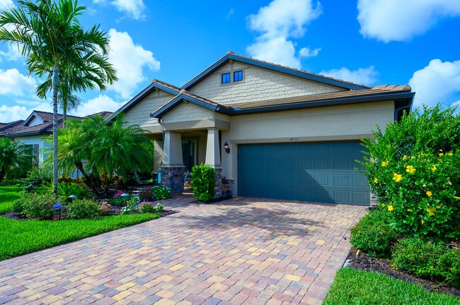 “Located in the highly desirable gated community of Corkscrew Shores” - 14032 Hawks Eye Ct