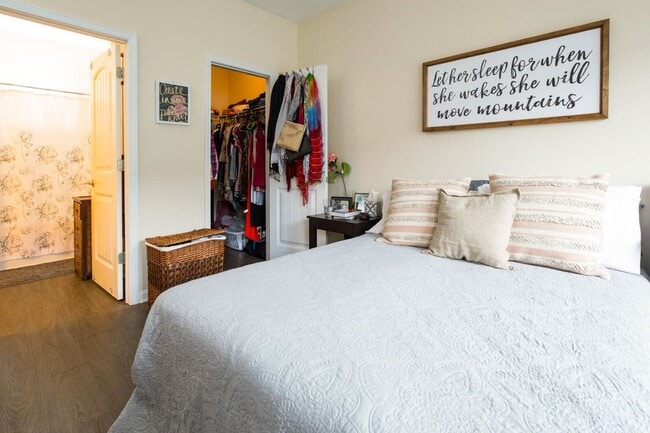 Every bedroom has a private bathroom!