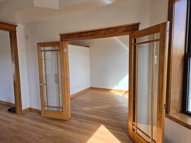Double doors to front bedroom/office - 1204 N Kedzie Ave Unit 2