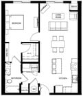 1 dormitorio
