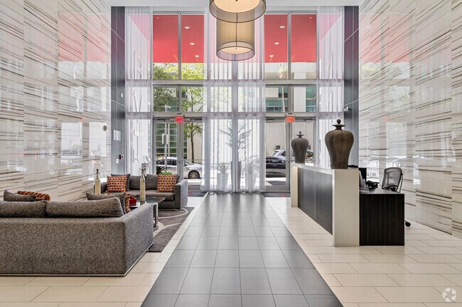 Brickell View Terrace Lobby