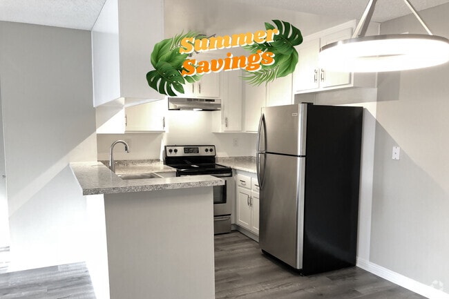 1BD, 1BA - Kitchen