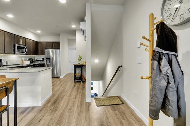 Stairs leading from main entry - 4206 204th St SW