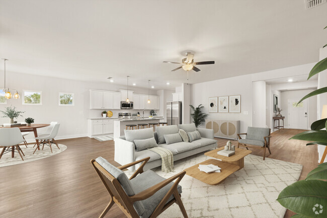 Open Concept Floor Plans - Southwind Rental