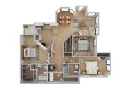 3 Bedroom | 2 Bath | 1507 SF | Renovated