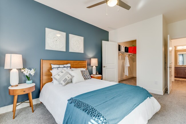 Guest Bedroom with Walk-in Closet